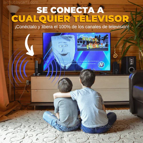 ANTENA HDTV 4K Para Todos Los Televisores + REGALO EXCLUSIVO